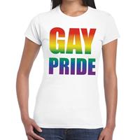 Bellatio Gay Pride t-shirt Wit
