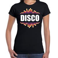 Bellatio Disco t-shirt Zwart
