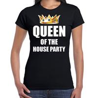 Bellatio Queen of the house party t-shirt Zwart