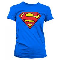 Superman logo verkleed t-shirt dames - DC Comics