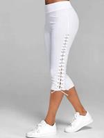 BERRYLOOK Fashion Lace-up Elastic Sports Pants