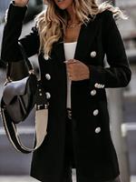 BERRYLOOK Maternity Double Breasted Notch Lapel Coats