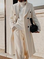 BERRYLOOK Long Woolen Coat