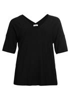 Sheego T-Shirt im dezenten Streifenlook