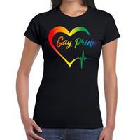 Bellatio Gay Pride t-shirt Zwart