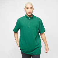 urbanclassics Urban Classics Männer T-Shirt Boxy Zip Pique in grün