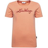 Lundhags WS Tee Damen T-Shirt rot-orange 
