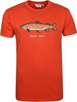 Shiwi T-Shirt Print Oranje