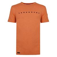 Quick-Q1905 2e item -50% | Heren T-Shirt Duinzicht | Koper Oranje