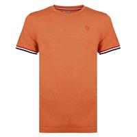Quick-Q1905 2e item -50% | Heren T-Shirt Katwijk | Koper Oranje