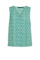 VERO MODA Splash S/L V-Neck Top Holly Green GROEN M