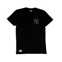 Newera New Era New York Yankees NY Team Logo Schwarzes T-Shirt XXL