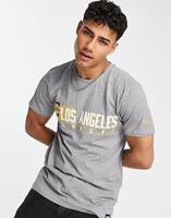 Newera New Era LA Lakers Triangle Logo Grau T-Shirt XXL