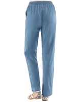 Your Look... for less! Dames palazzo-broek blue-bleached Größe