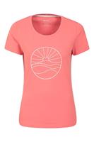 Mountain Warehouse Out Of Office Bio-T-Shirt für Damen - Pink
