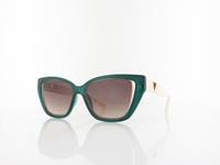 Guess GU7816 96F 54 shiny dark green / gradient brown