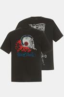 JP1880 Rundhalsshirt »T-Shirts 2er-Pack Halbarm Motorcycle-Print« (2-tlg)