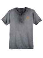 redfield Print-Shirt »Große Größen T-Shirt grau geringelt modisch Redfield«