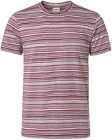 No-Excess T-Shirt Streifen Rot
