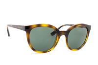 VOGUE VO5427S | Damen-Sonnenbrille | Oval | Fassung: Kunststoff Havanna | Glasfarbe: Grün