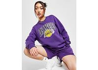 New Era NBA Los Angeles Lakers Satin Crew Sweatshirt Damen - Damen