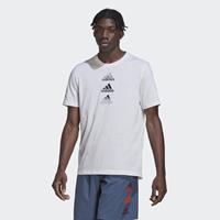 adidas Designed 2 Move Logo T-Shirt Weiß