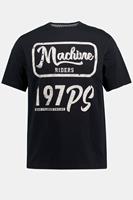 JP1880 Rundhalsshirt »T-Shirt Halbarm Iron Fist Print bis 8 XL«