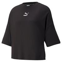 Puma T-Shirt »Classics Damen-T-Shirt mit Seitenschlitz Oversized«