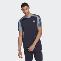 adidas Essentials Mélange T-Shirt Blau