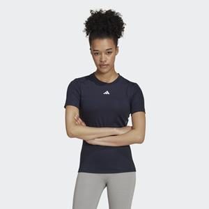 adidas Training T-Shirt Techfit - Legend Ink/Weiß Damen