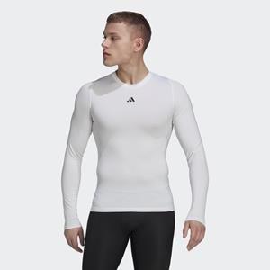 adidas Techfit Training Longsleeve Weiß