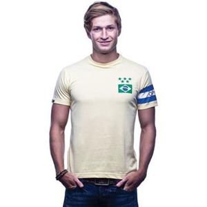 Copa Football T-shirt Korte Mouw  T-shirt de capitaine Brésil