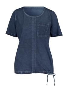 Your Look... for less! Dames Shirt met korte mouwen donkerblauw Größe