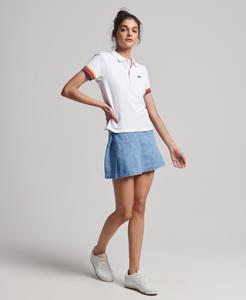 Superdry Vintage zipped s/s polo