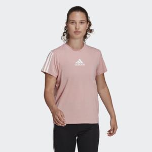 Damen Kurzarm-t-shirt Adidas Aeroready Made For Training Rosa