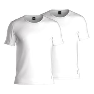 BOSS, Unterhemd Tshirtrn 2p Modern 2er Pack in weiß, Wäsche für Herren