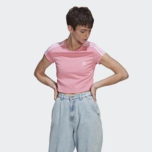 adidasoriginals adidas Originals Frauen T-Shirt Cropped in pink