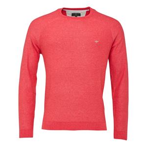 FYNCH-HATTON Strickpullover O-Neck, Plated