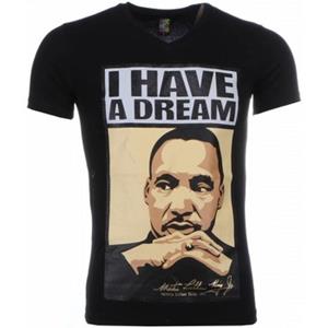 Local Fanatic  T-Shirt Martin Luther King I Have A Dream