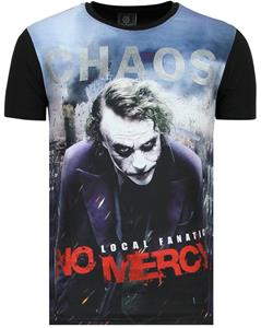 Local Fanatic  T-Shirt The Joker Chaos No Mercy Z