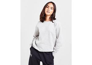 UNDER ARMOUR Essential Fleece Sweatshirt Damen 001 - black/white