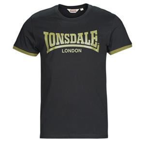 Lonsdale - Townhead Black/Olive - - T-Shirts