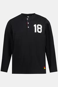 JP1880 Rundhalsshirt »JAY-PI Henley Fußball WM Langarm«