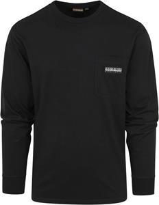 Napapijri S-Morgex Longsleeve T-shirt Zwart