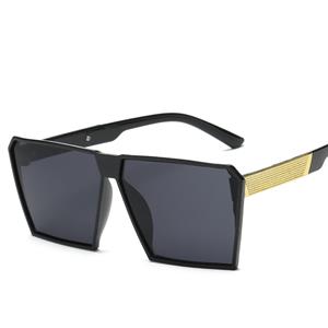 SaraMart Mode Übergroße Sonnenbrille Quadratischer Rahmen Luxusmarke Designer Frauen Spiegel Sonnenbrille UV400 Vintage Männer Big Frame Shades Gradient Sonne