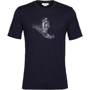 Icebreaker Merino Tech Lite Short Sleeve Skiing Yeti - T-Shirts