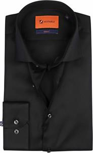 Suitable Overhemd Sleeve 7 Twill Zwart