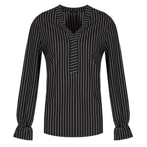 G-Maxx Blouse maia zwart/latte