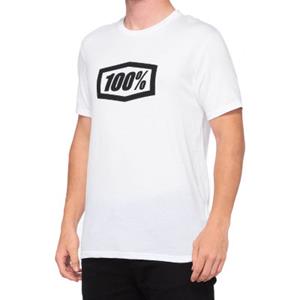 100% Icon Essential T-Shirt SS22 - Weiß} 