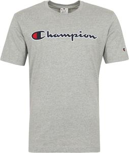 Champion T-Shirt Logo Grijs